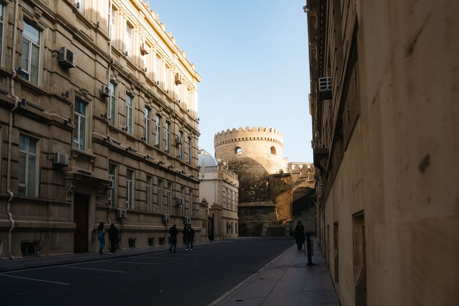 Explore the ancient walled city of Baku